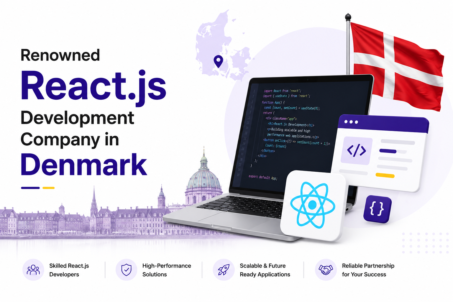 Renowned React.js Development Company in Denmark