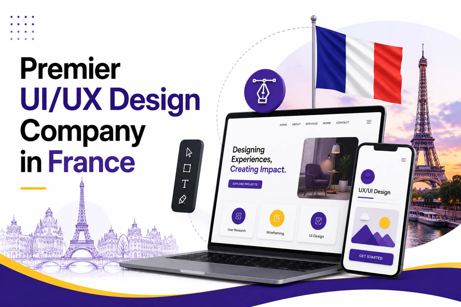 Premier UI/UX Design Company in France