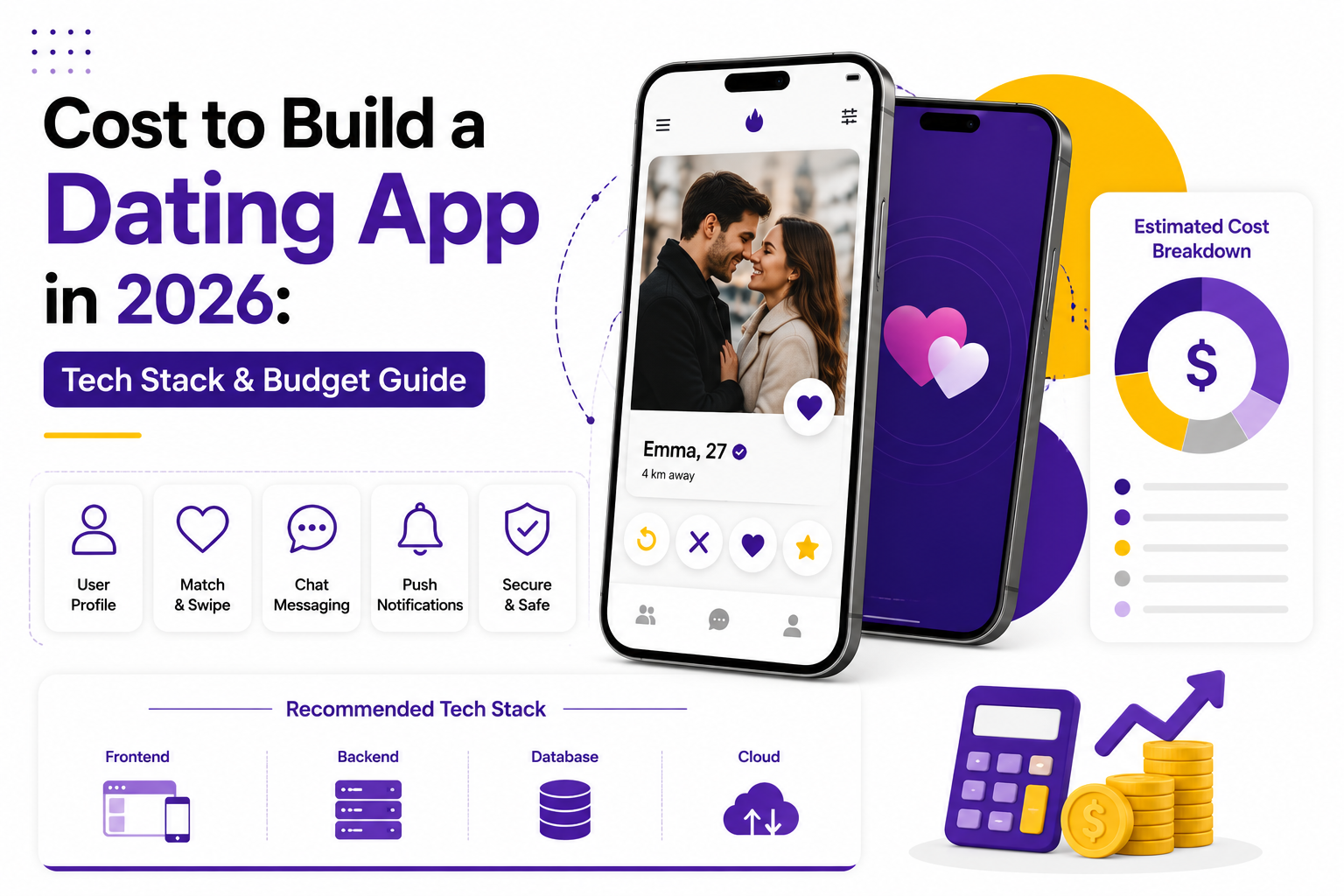 Cost to Build a Dating App in 2026: Tech Stack & Budget Guide