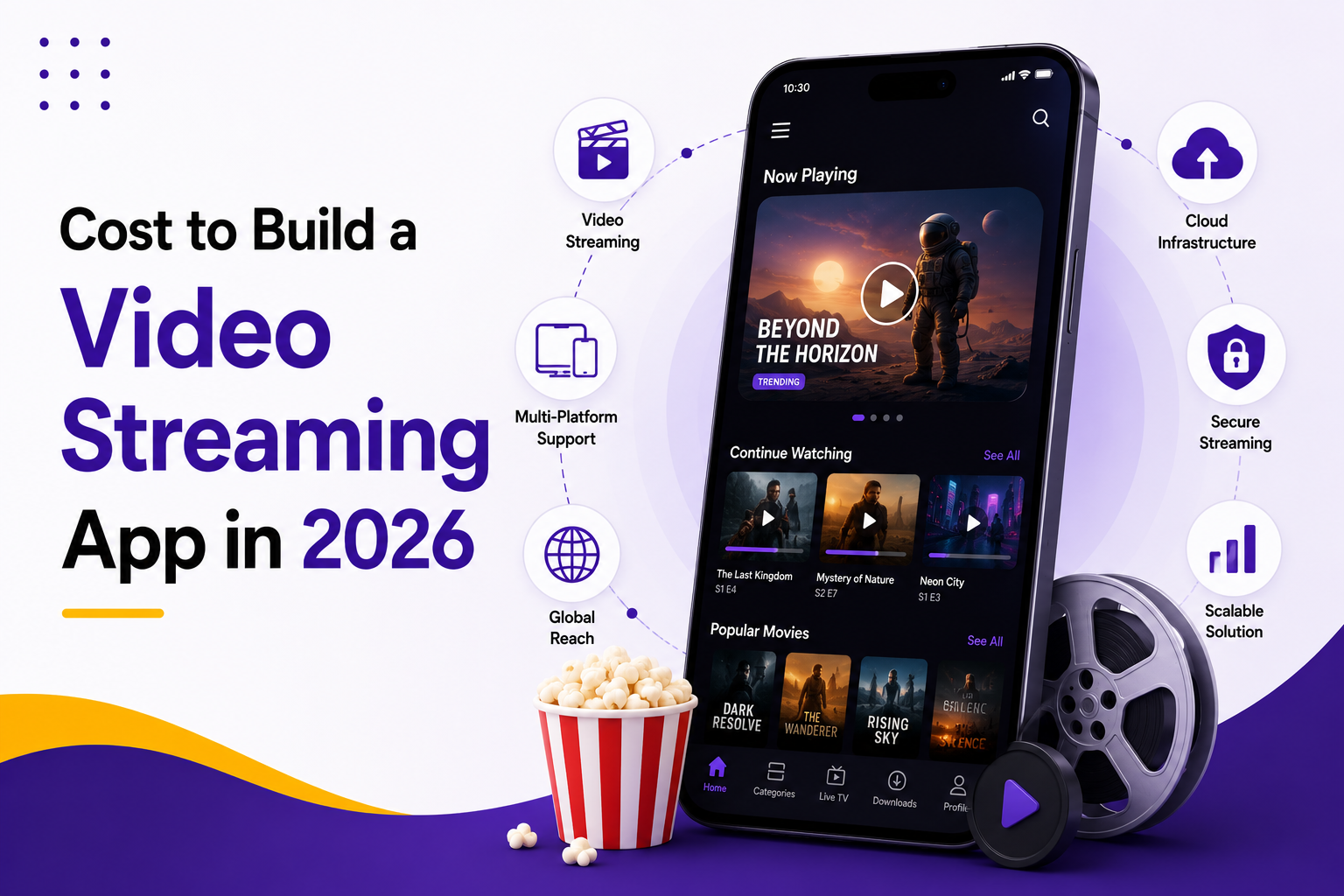 Cost to Build a Video Streaming App in 2026