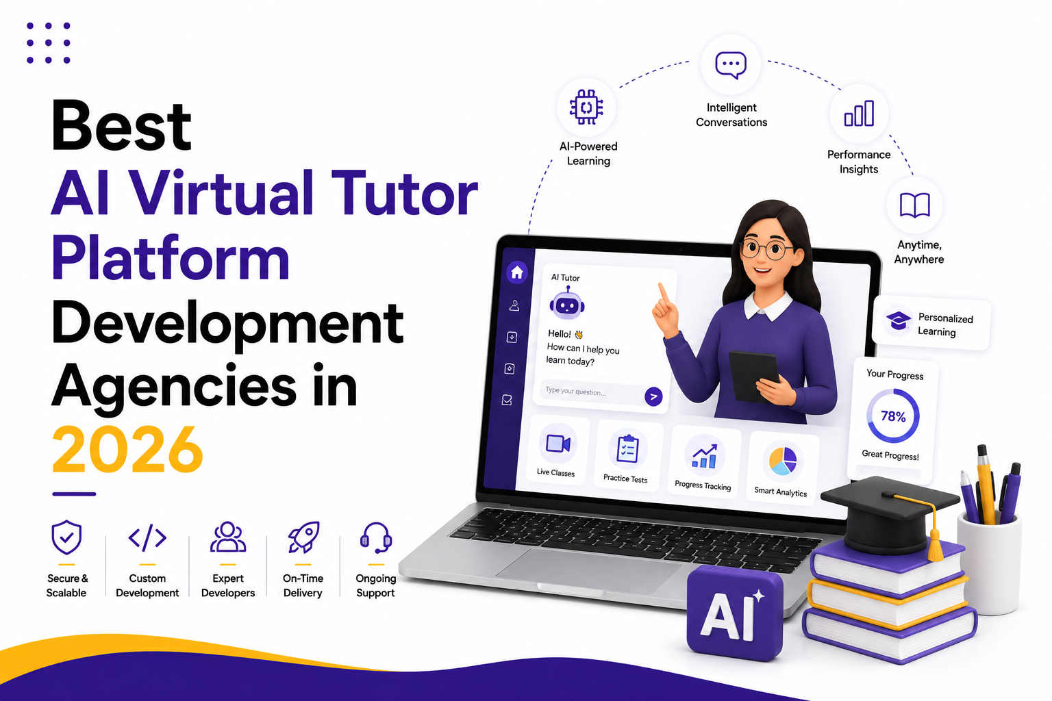 Best AI Virtual Tutor Platform Development Agencies in 2026