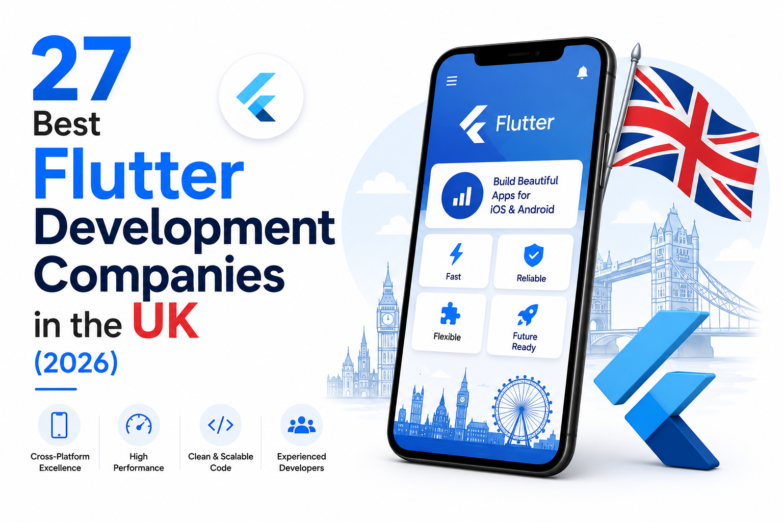 27 Leading Flutter Development Firms in the United Kingdom