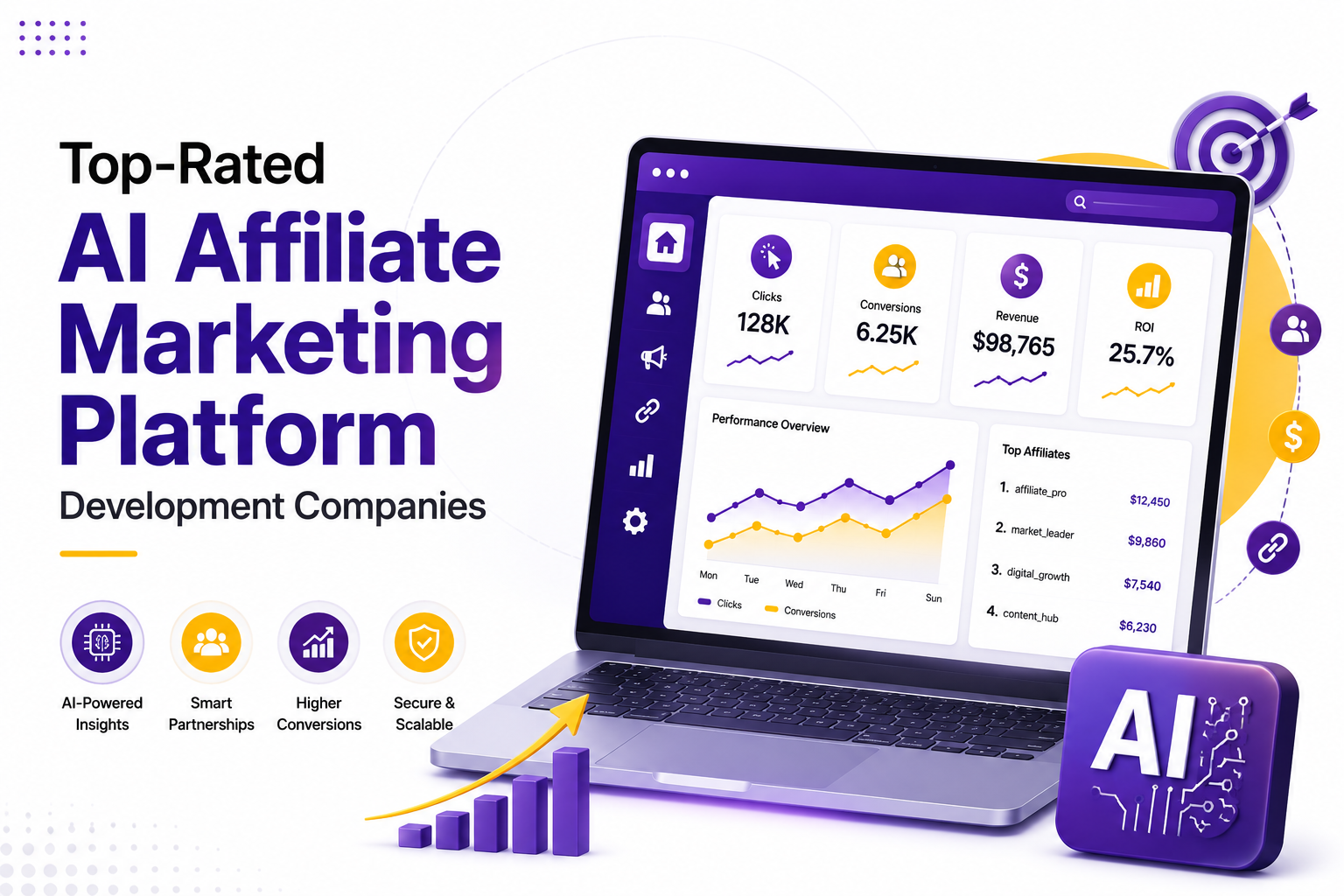 Top-Rated AI Affiliate Marketing Platform Development Companies