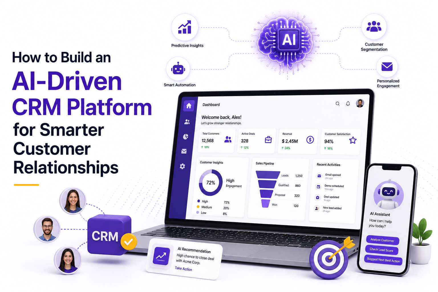 How to Build an AI-Driven CRM Platform for Smarter Customer Relationships