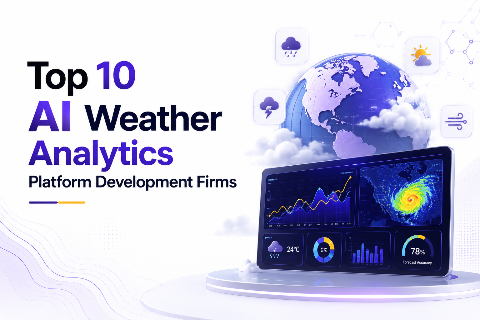 Top 10 AI Weather Analytics Platform Development Firms