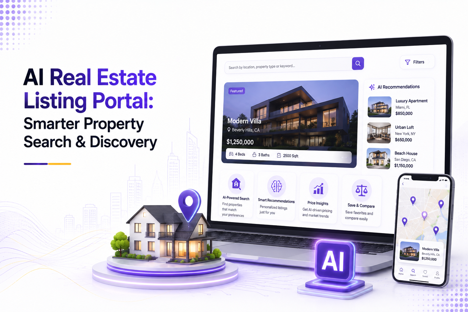 AI Real Estate Listing Portal: Smarter Property Search & Discovery