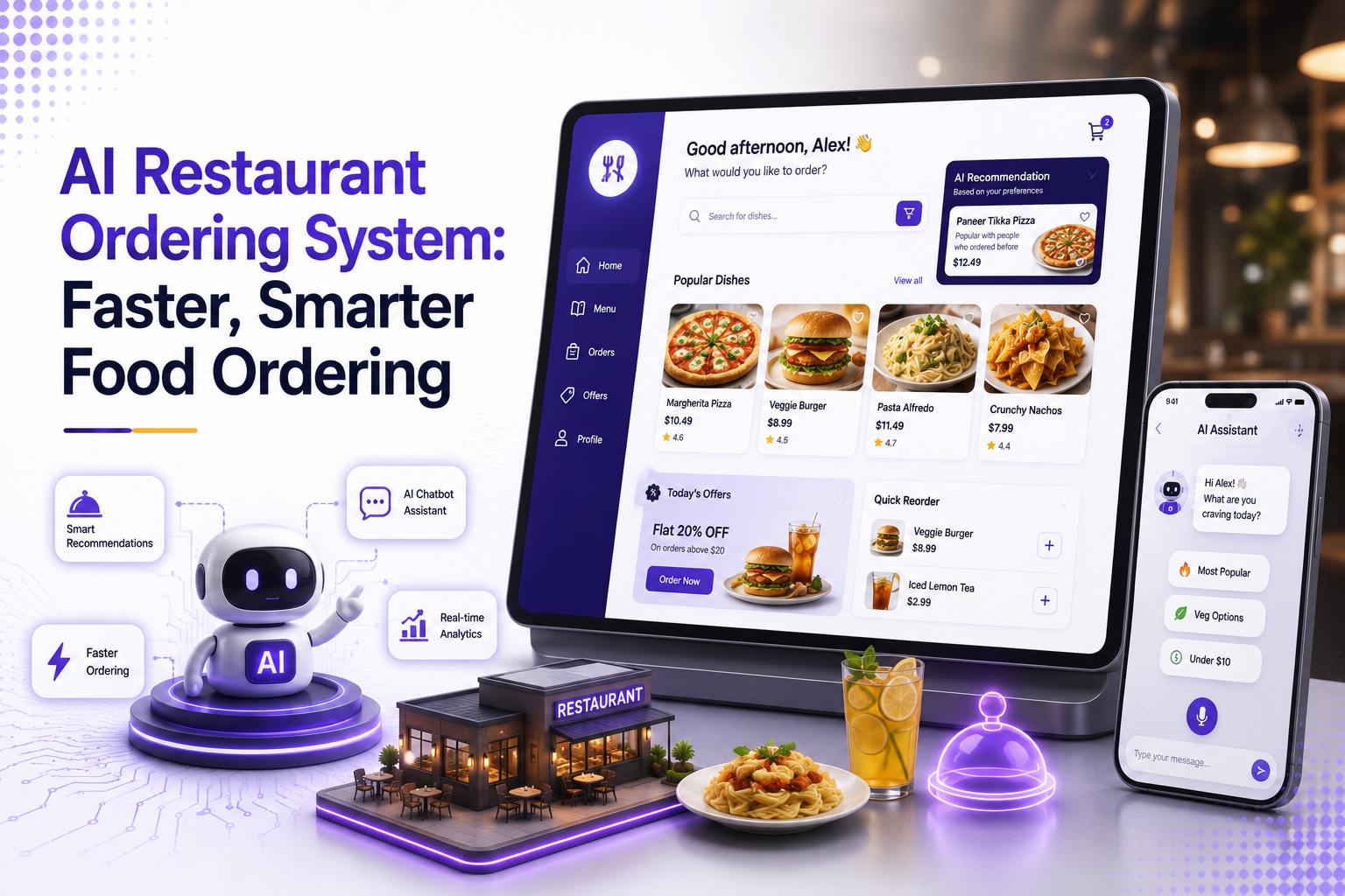 AI Restaurant Ordering System: Faster, Smarter Food Ordering