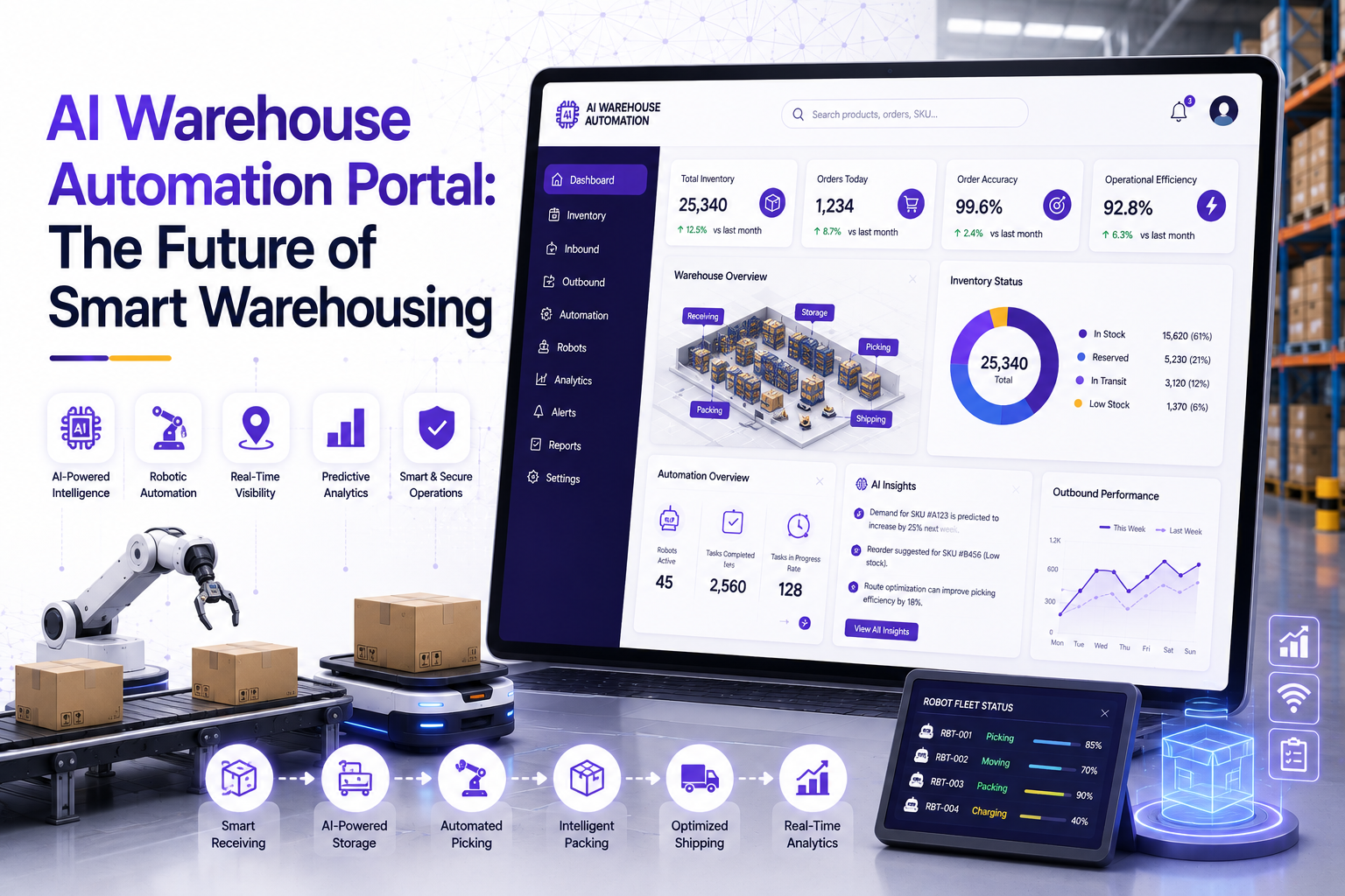 AI Warehouse Automation: The Future of Smart Warehousing