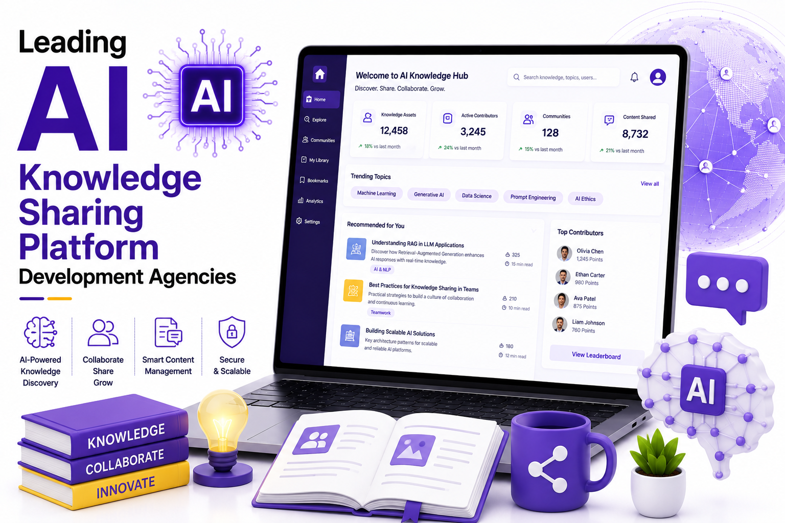 Leading AI Knowledge Sharing Platform Development Agencies