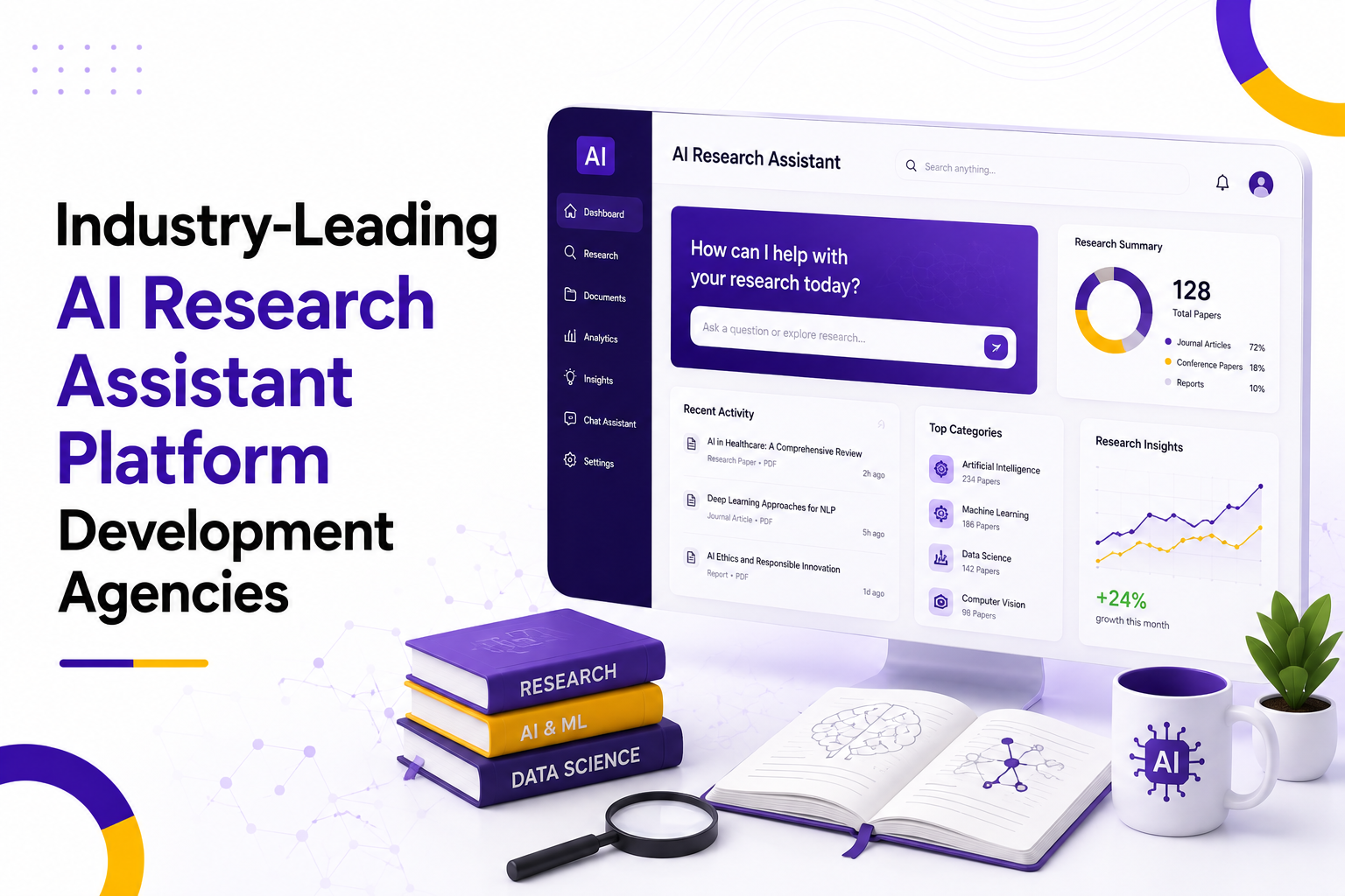 Industry-Leading AI Research Assistant Platform Development Agencies