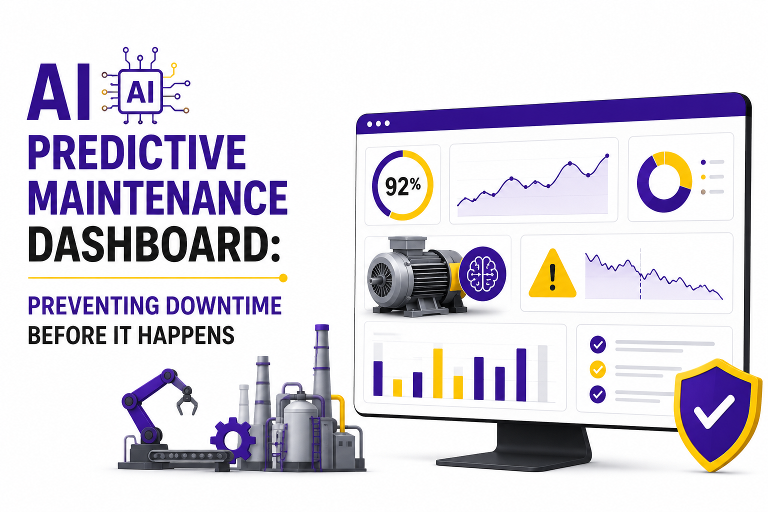 AI Predictive Maintenance Dashboard: Preventing Downtime Before It Happens
