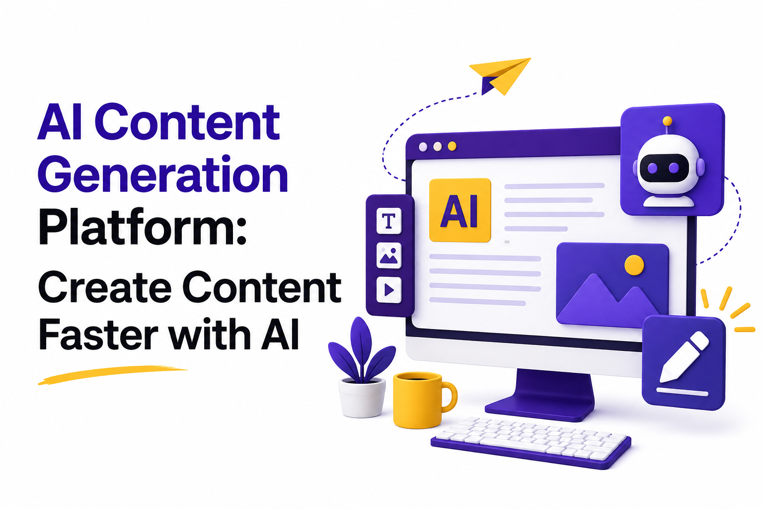 AI Content Generation Platform: Create Content Faster with AI