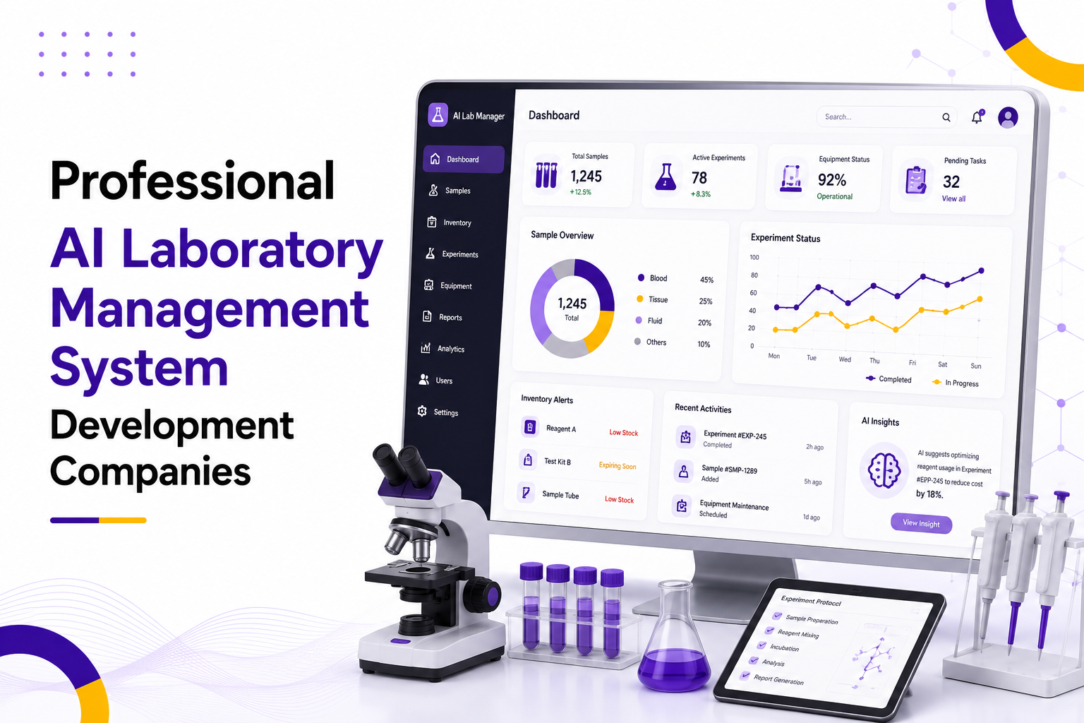 Professional AI Laboratory Management System Development Companies