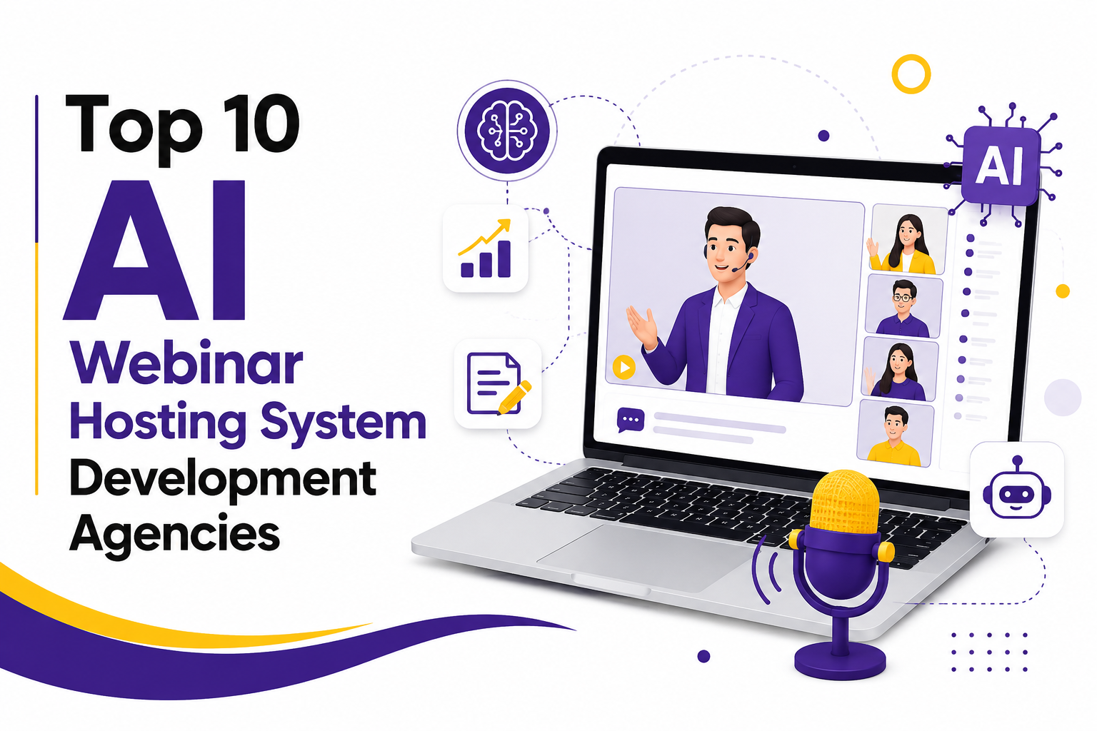 Top 10 AI Webinar Hosting System Development Agencies