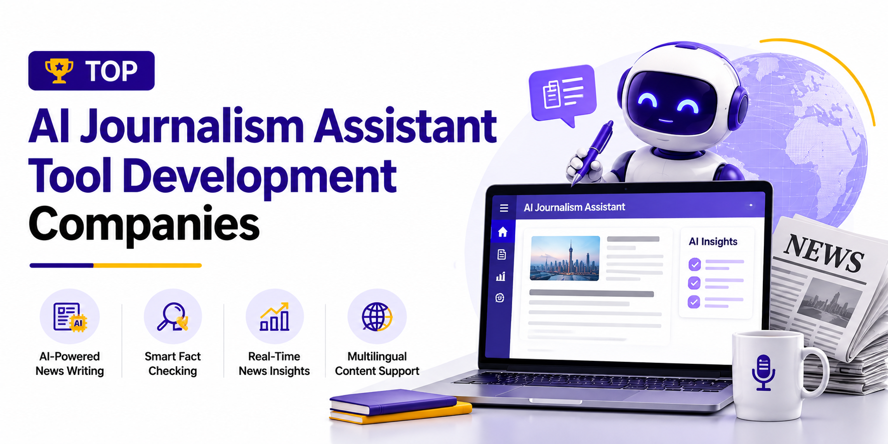 Best AI Journalism Assistant Tool Development Companies