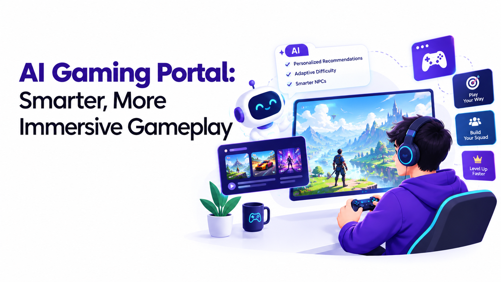 AI Gaming Portal: Smarter, More Immersive Gameplay