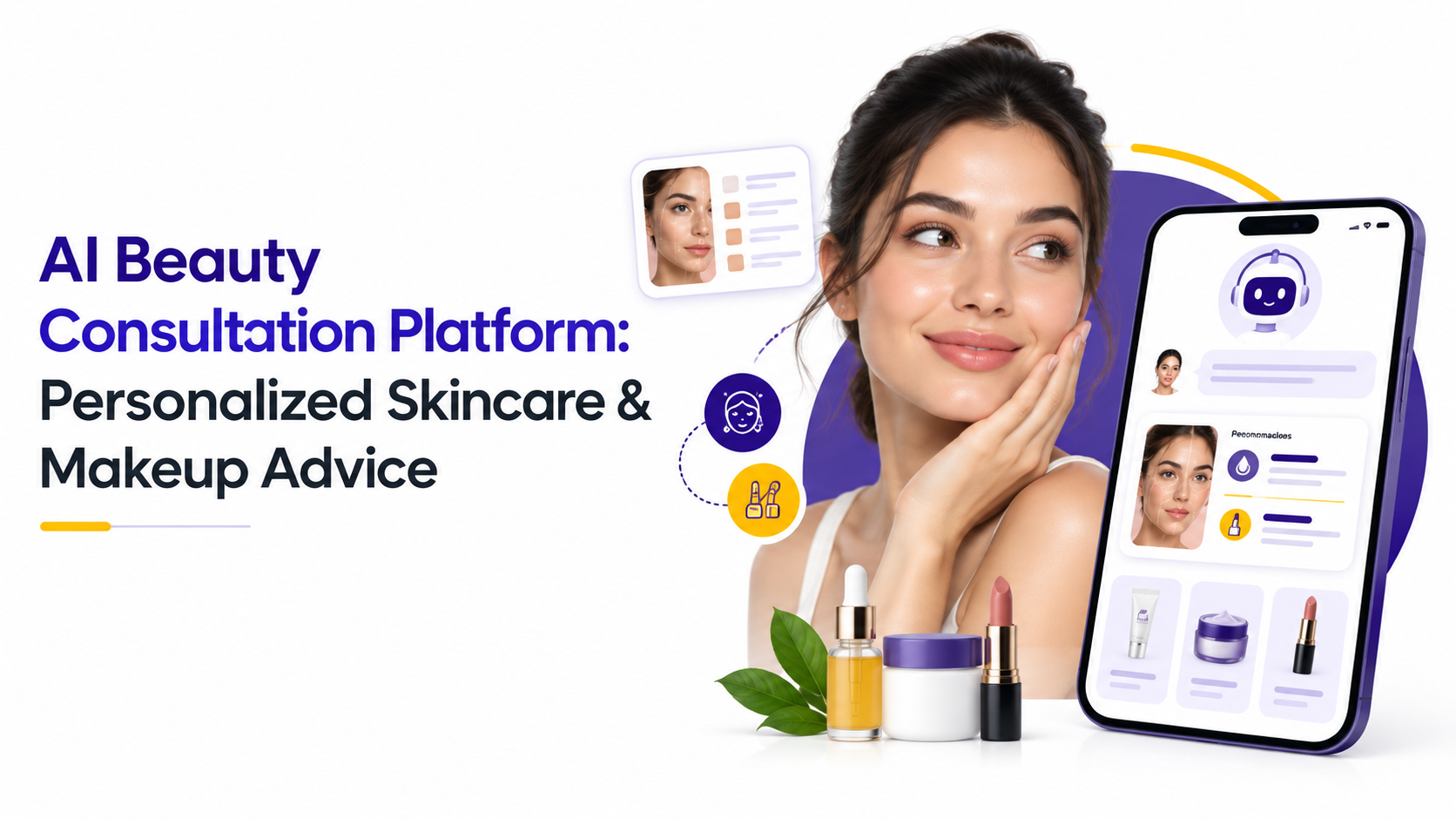 AI Beauty Consultation Platform: Personalized Skincare & Makeup Advice
