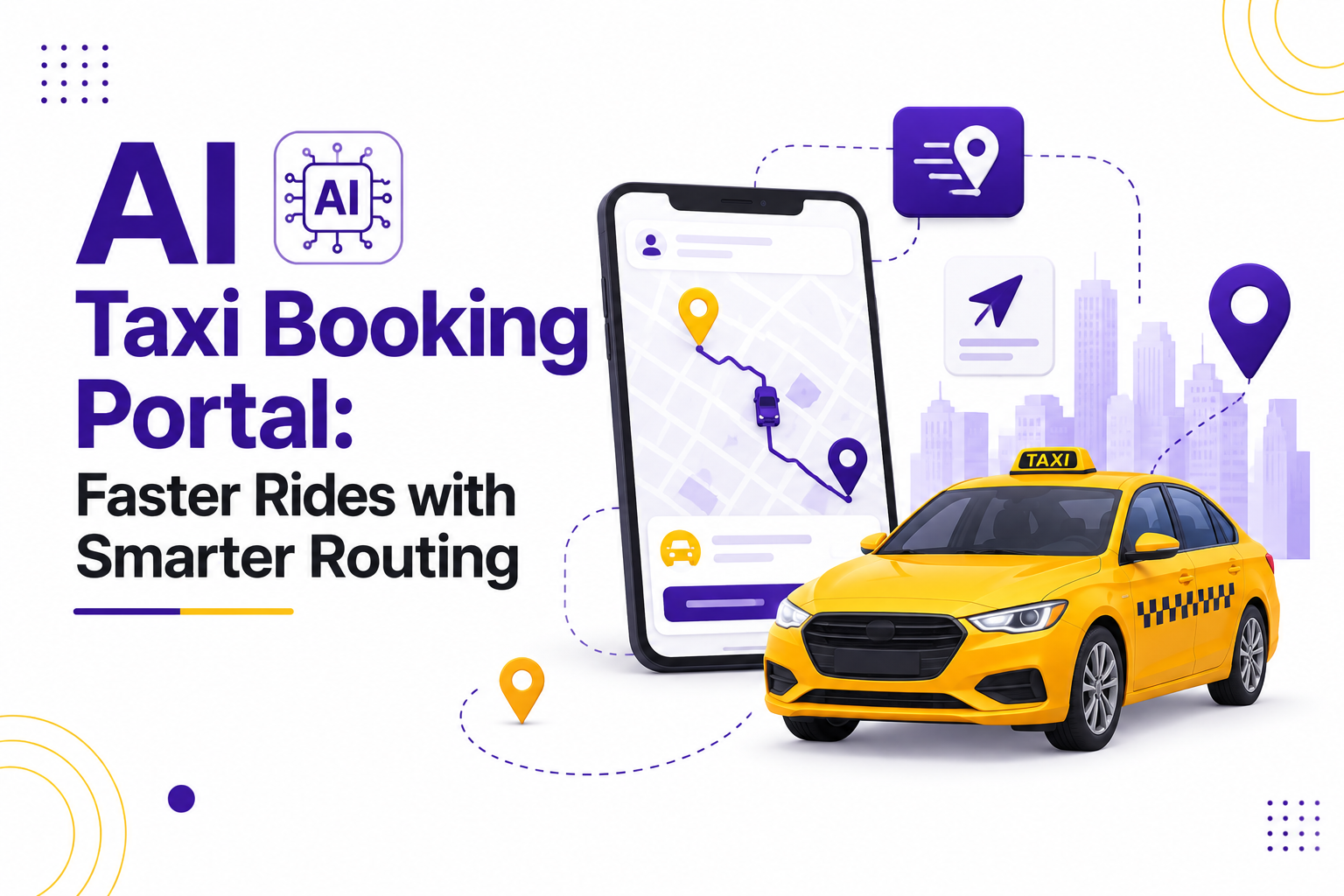 AI Taxi Booking Portal: Faster Rides with Smarter Routing