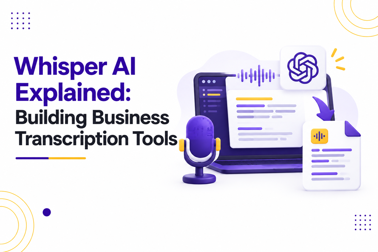 Whisper AI Explained: Building Business Transcription Tools