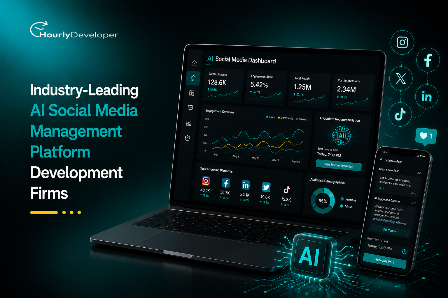 Industry-Leading AI Social Media Management Platform Development Firms