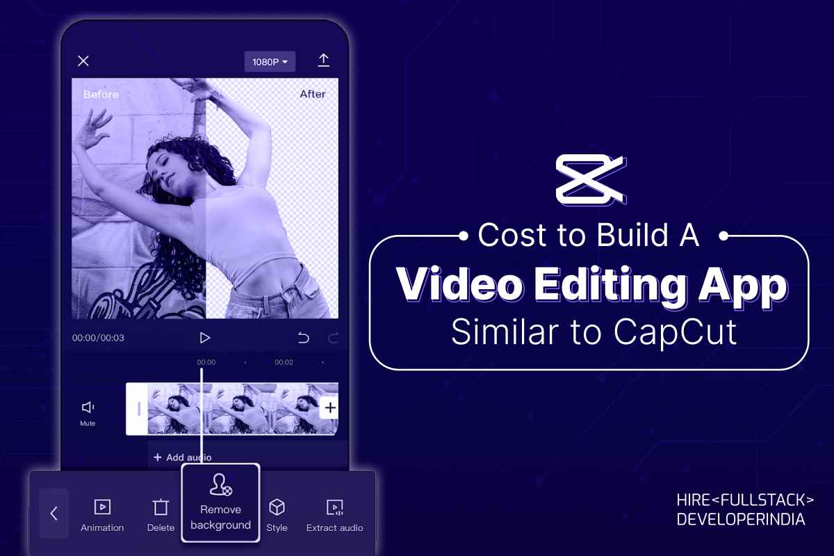 Cost to Build A Video Editing App Similar to CapCut