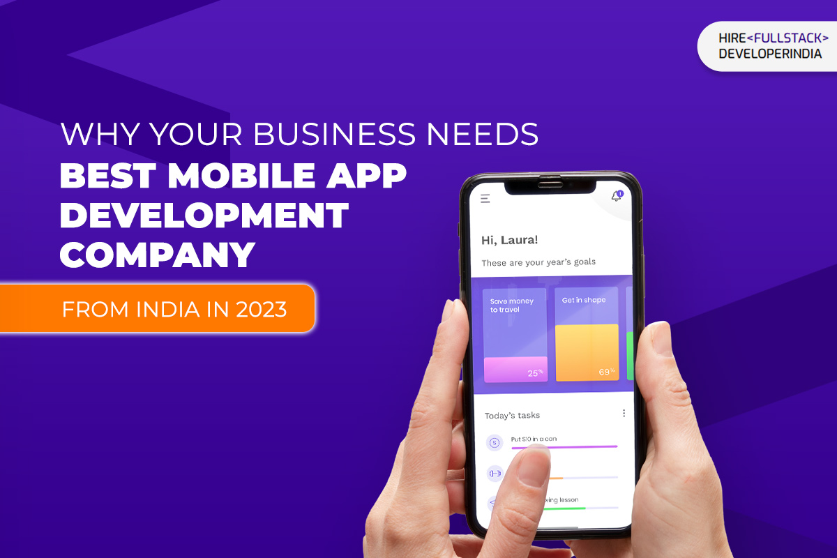 Why Your Business Needs Best Mobile App Development Company from India in 2024