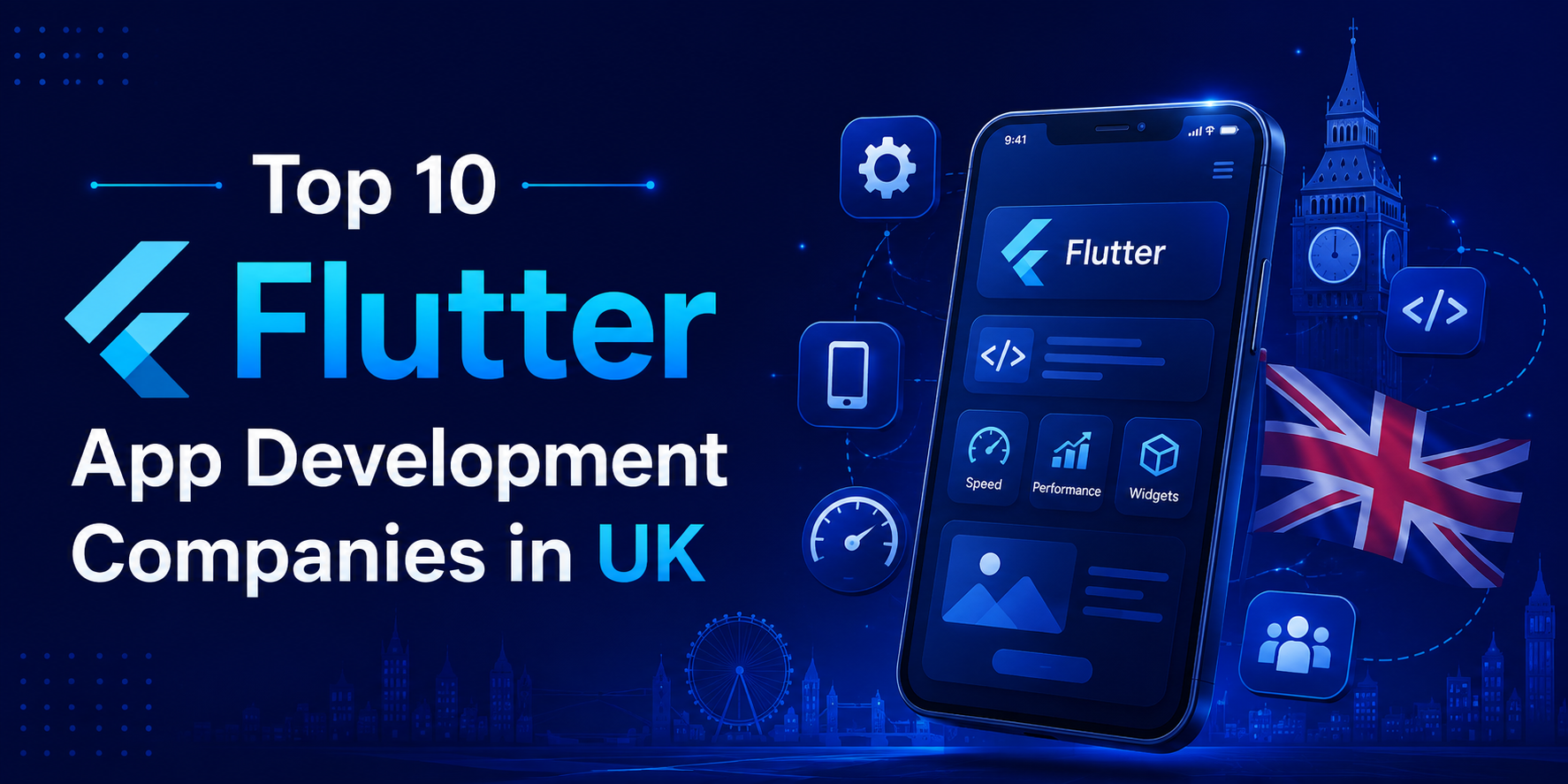 Top 10 Flutter App Development Companies in UK