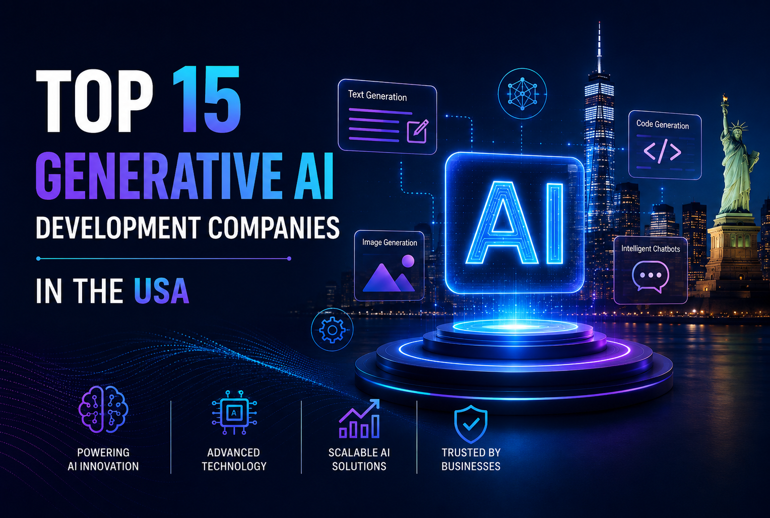 Top 15 Generative AI Development Companies in the USA