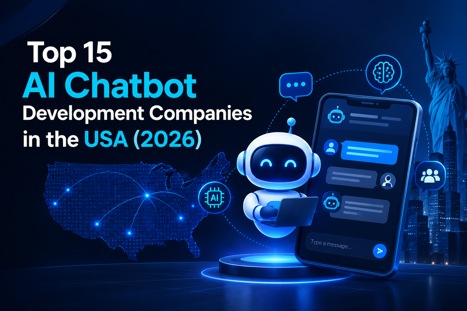 Top 15 AI Chatbot Development Companies in the USA (2026)