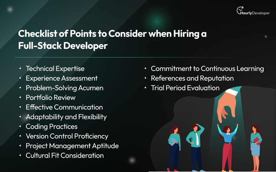 Checklist of Points to Consider when Hiring a Full-Stack Developer