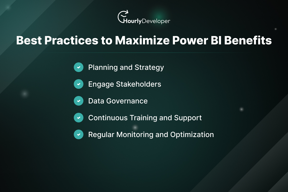 Best Practices to Maximize Power BI Benefits