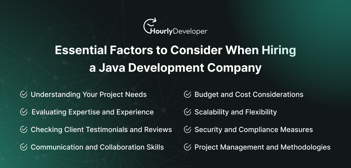 Essential Factors to Consider When Hiring a Java Development Company