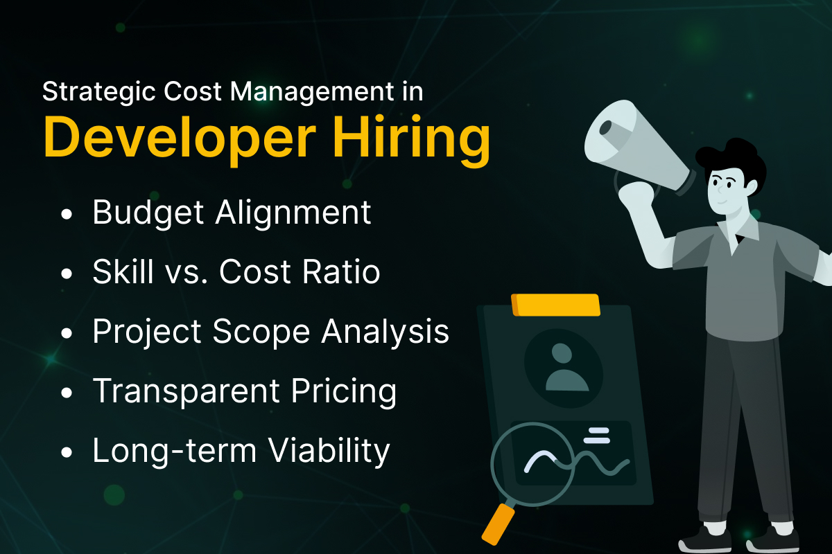 Strategic Cost Management in Developer Hiring