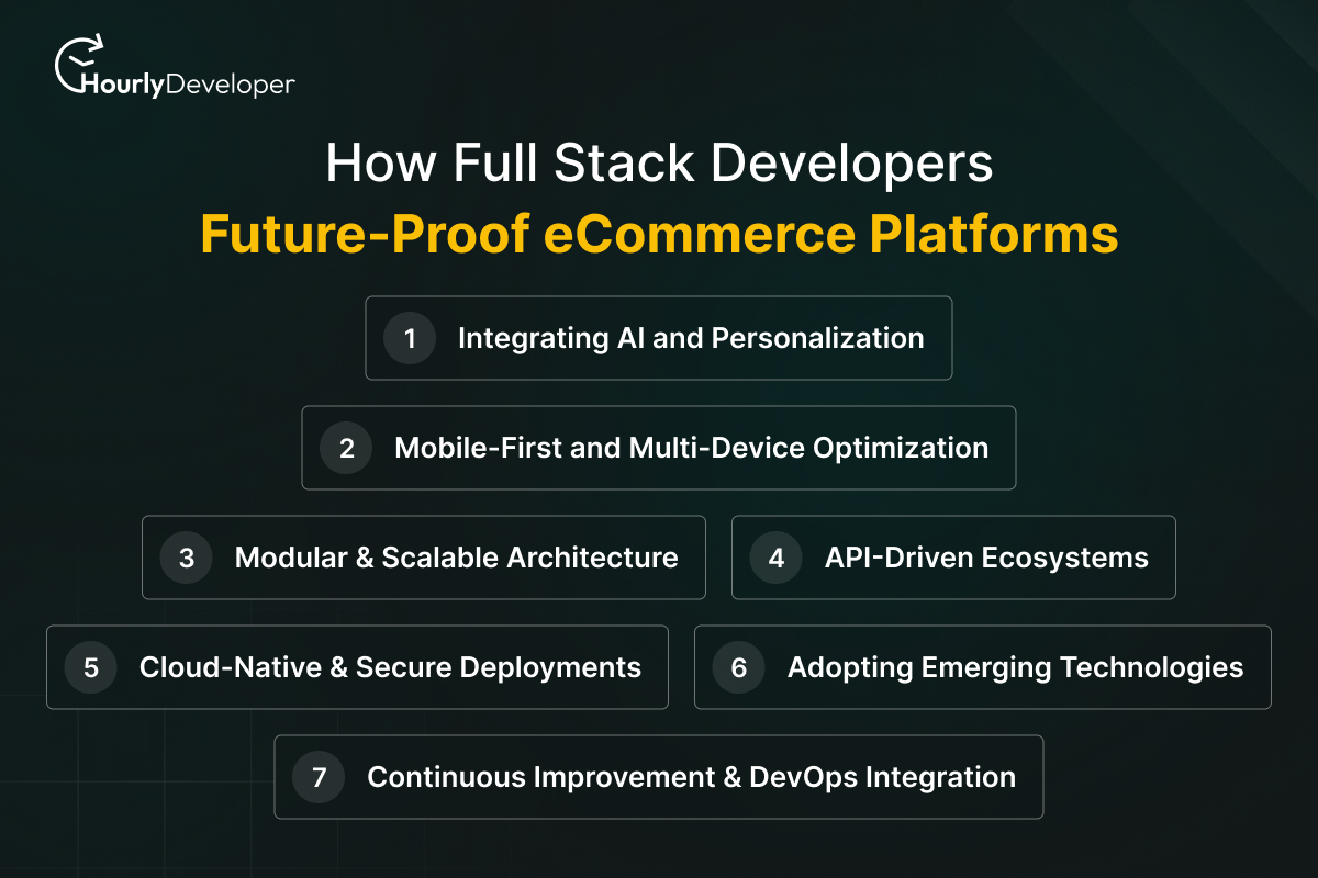 How Full Stack Developers Future-Proof eCommerce Platforms