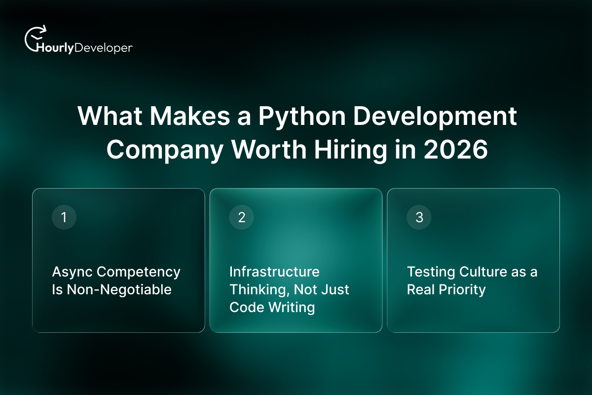 What Makes a Python Development Company Worth Hiring in 2026